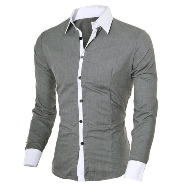 Two-Tone Casual Shirt