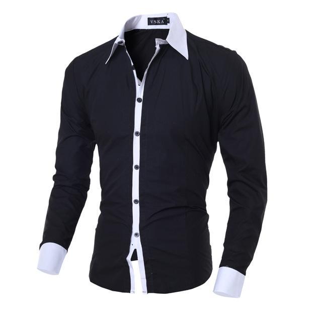 Two-Tone Casual Shirt