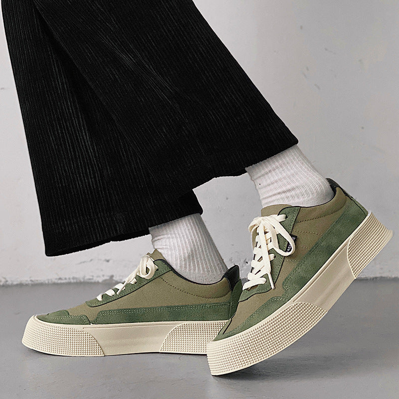 Low-Top Platform Sneakers