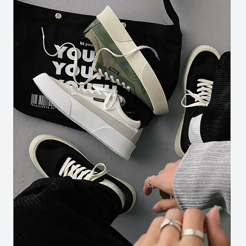 Low-Top Platform Sneakers