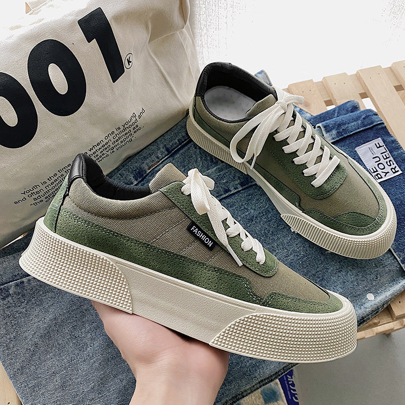 Low-Top Platform Sneakers