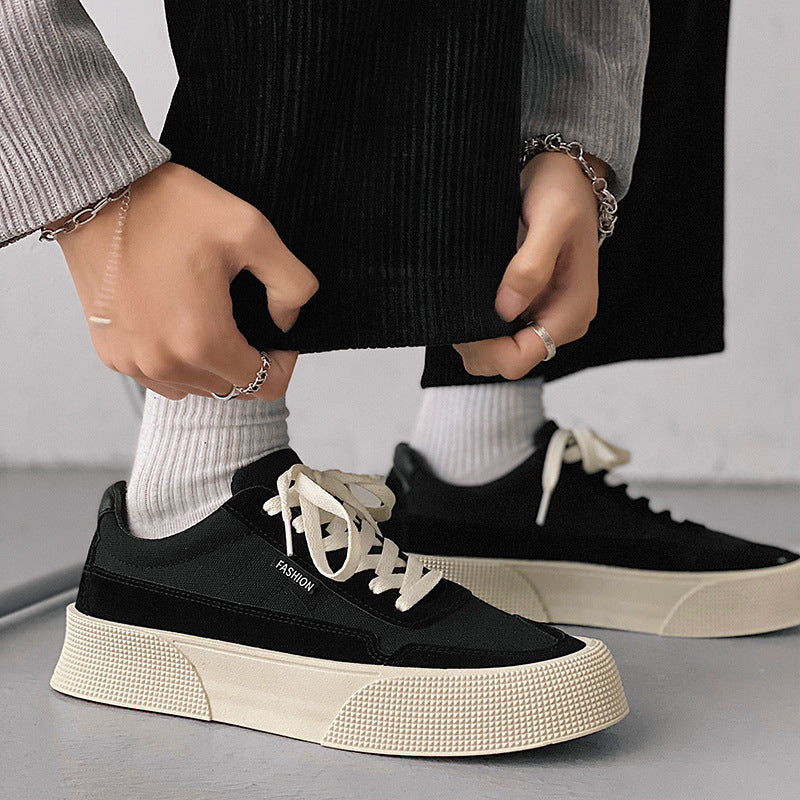 Low-Top Platform Sneakers